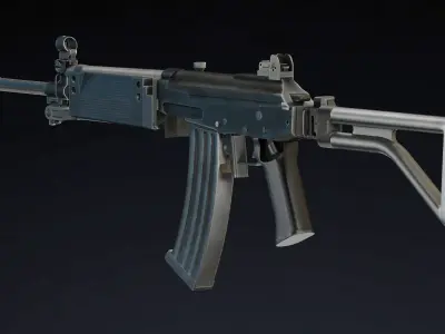 Vektor R4 Low Poly Realistic Low-poly 3D model