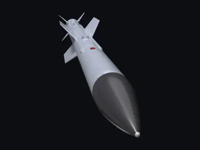 Astra Mk1 Missile 3D model