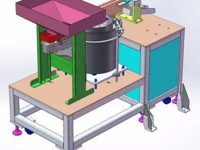Automatic nesting design for toothed gaskets 3D model