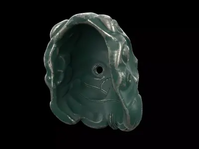 scifi mask 3D model