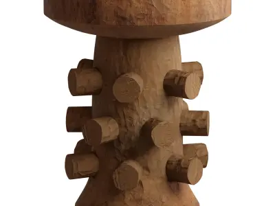 Stub Side Table Pols Potten 3D model