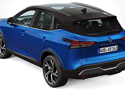 2022 Nissan Qashqai 3D model