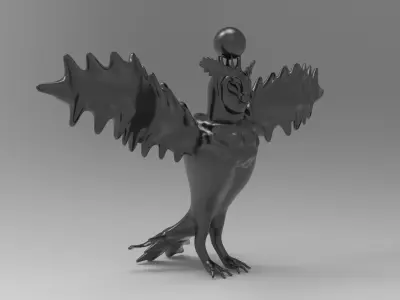 King Owl  3D model