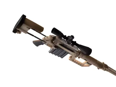 CheyTac M200  Sniper Rifle  3D model