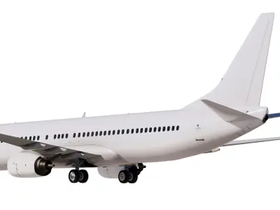 Boeing 737-800 Template 3D model