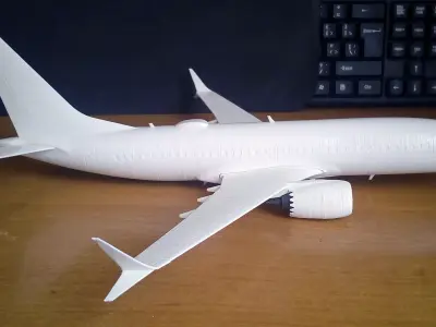 131114-7 Model kit Boeing 737-7 MAX Up 3D print model