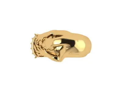 Panther Ring 3D print model