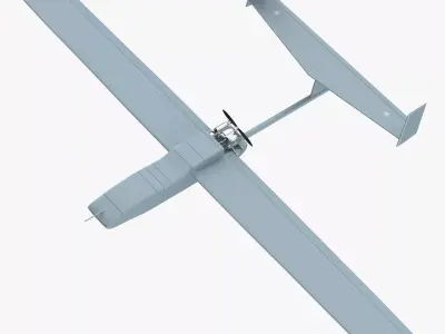 Granat 4 Tactical Reconnaissance UAV 3D model