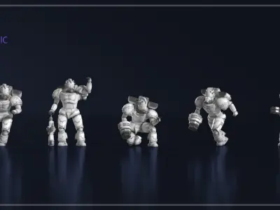 Sci Fi Commando Free 3D print model