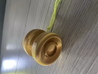 Yoyo Working Fully 3d printable 1 part 3D print model