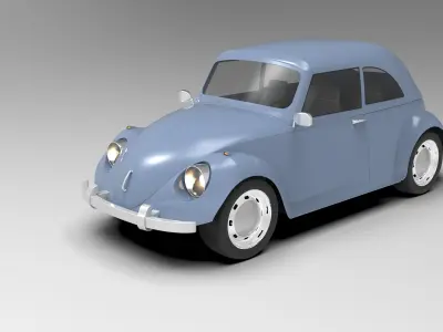 volkswagen-beetle-13 3D model