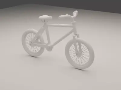 Bicycle in Blender 3D model