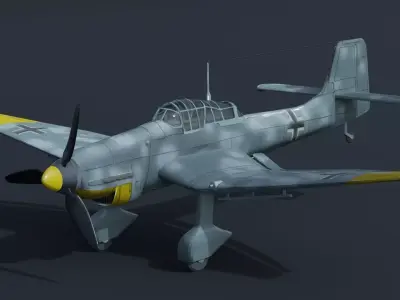 Ju-87 Stuka 3D model