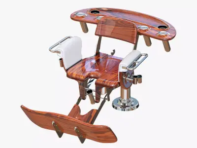 Fighting Chair Trillion Fighter 3D model