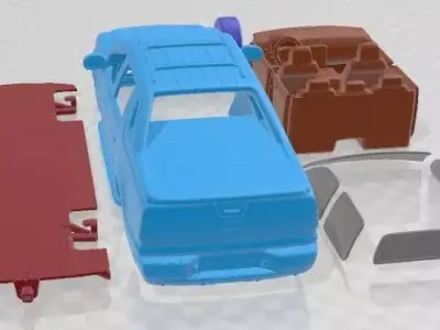 Chevrolet Avalanche 2011 Printable Car 3D print model