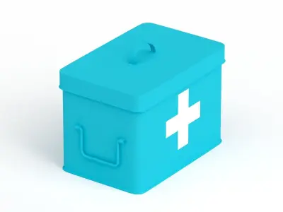 First Aid Kit 3D model purchase