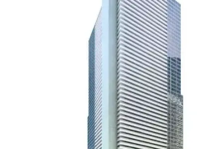 Modern Office Skyscraper Tower 3D model