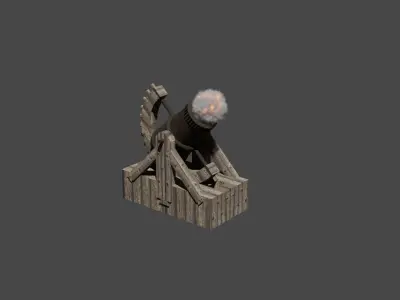 Bombarda by Leonardo Da Vinci 3D model