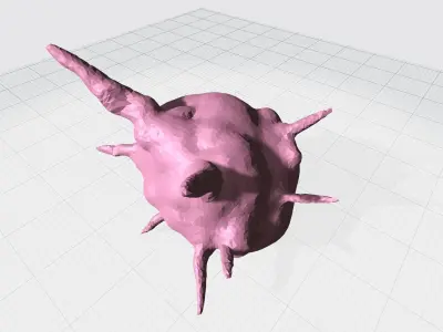 Action Explosion Effect part 2 Free 3D print model