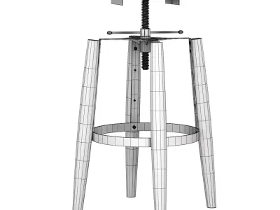 YUN BAR STOOLS 3D model