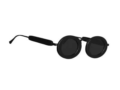 Steel Sunglasses 3D model