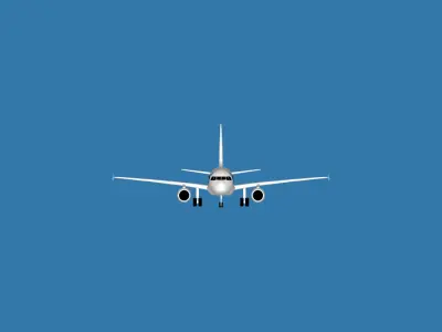 Airbus A318 3D model