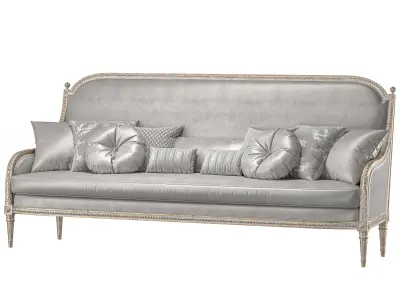 chairish french sofa art 395 3D model