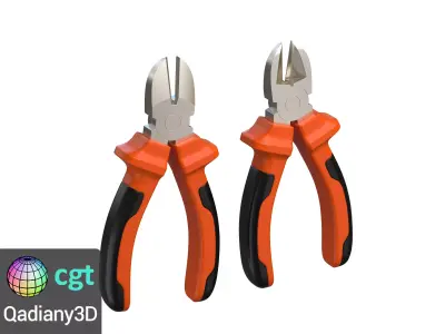 Cutting Pliers 3D model