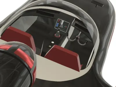 x34 landspeeder 3D model