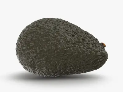 Ripe Avocado Collection 2 3D model