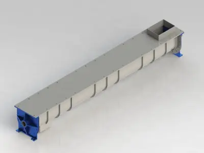 Protec 7-107 Screw conveyor Free 3D model