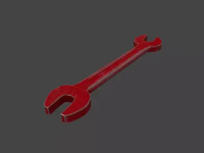 TOOL-002 Wrench 3D model