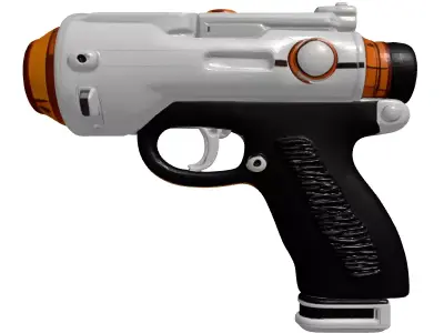 SciFi Retro Ray Gun Blaster 3D model