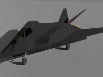 F-117A 3D model