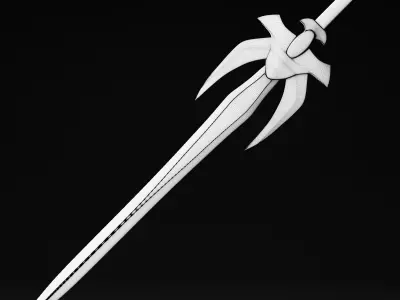 si fi sword 02 3D model