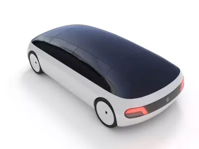 Apple Car Concept 3D model 3D model
