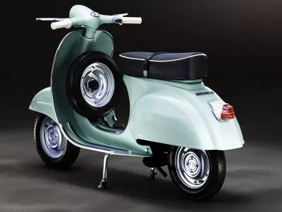 1963 Vespa 50 3D model