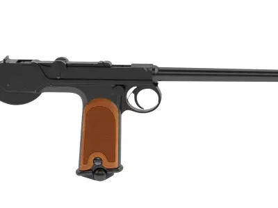 Borchardt C-93 3D model