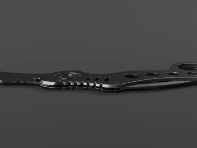 Hawkbill Knife 3D model