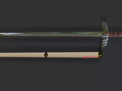 Sword - Swan Sword 3D model