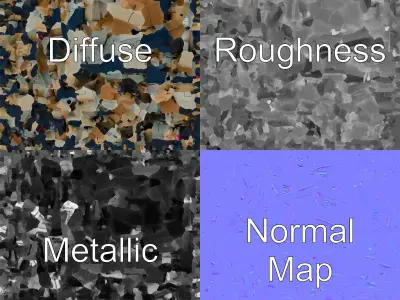 GeoSpy Drone Military Camouflage model pack Low-poly 3D model