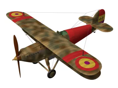 hawker fury 3D model get