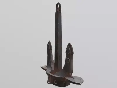 Hall Anchor 3D model