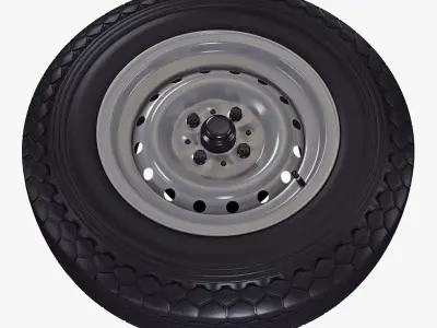 Car Wheel M 1 3D model
