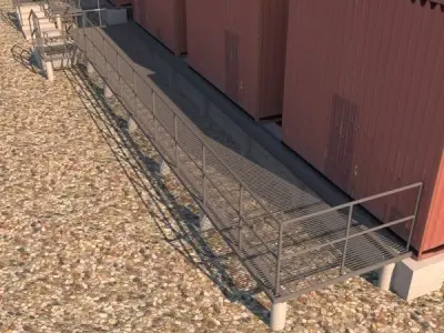 Industrial Platforms 3D model