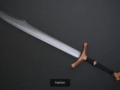 Assortment of Swords 3D Model Collection