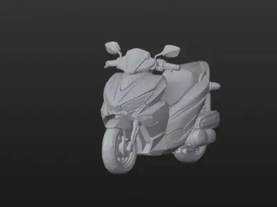 Yamaha Aerox Free 3D model