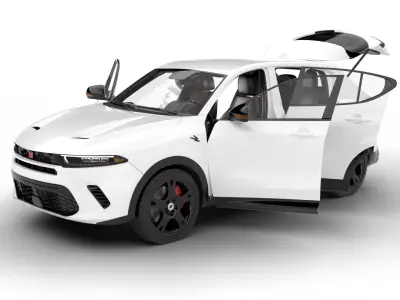 Dodge Hornet 2023 HQ 3d model 3D model