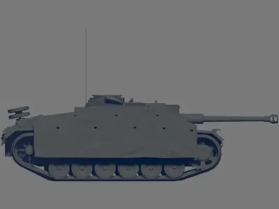 StuG III G 3D model
