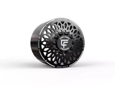 corleone front BUFFALINO DF dually wheel 3D print model 3D print model